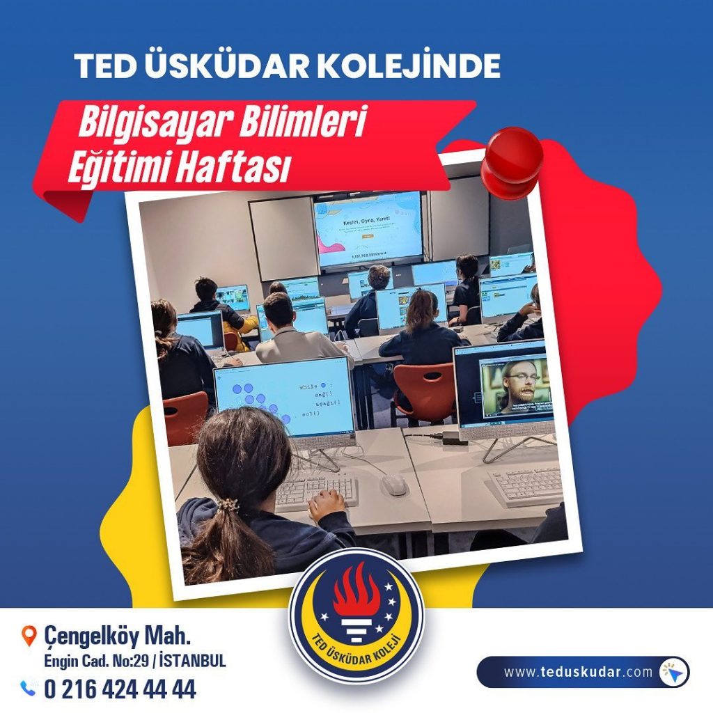 Bilgisayar Bilimleri Eğitim Haftası | TED Üsküdar Koleji