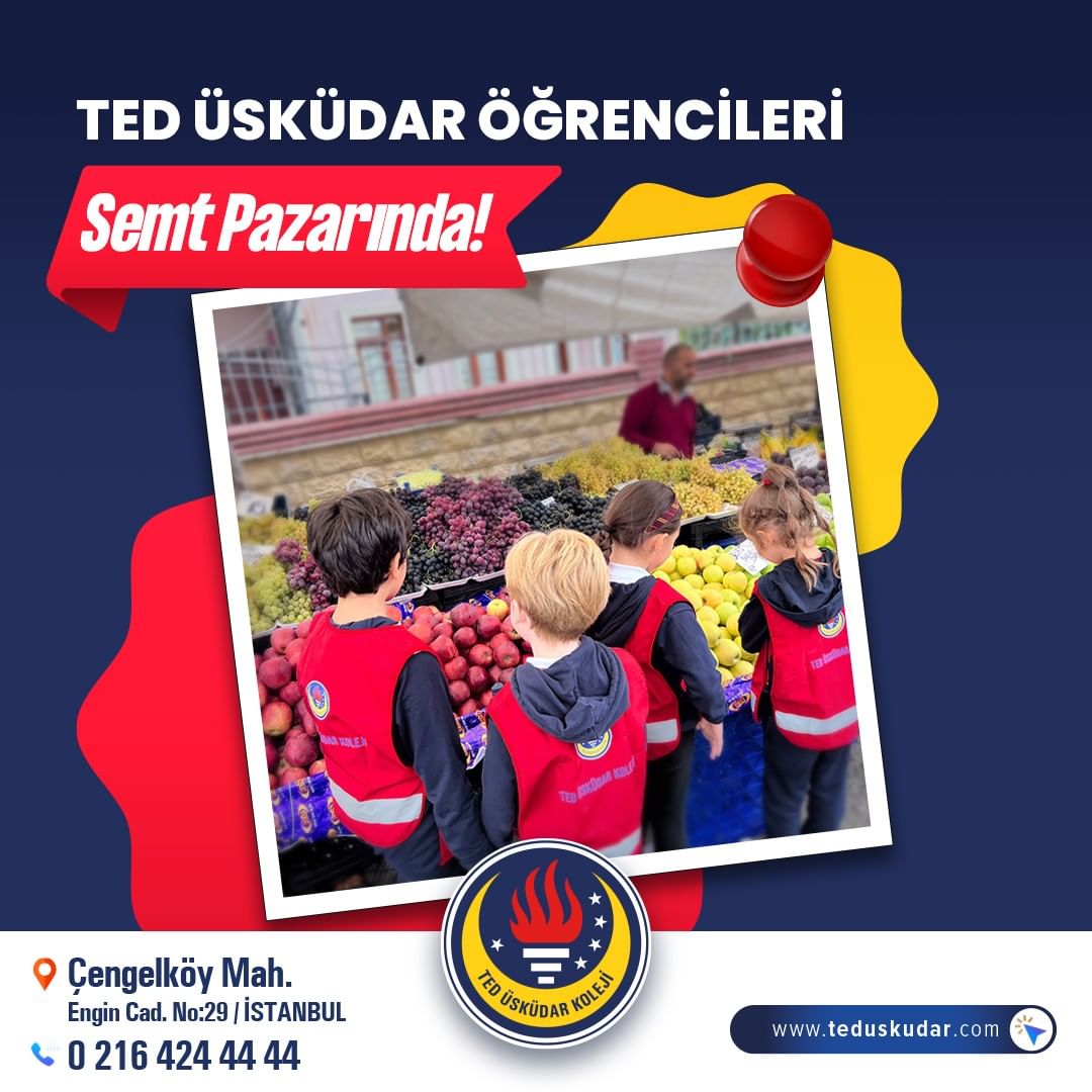 Öğrencilerimiz Semt Pazarında