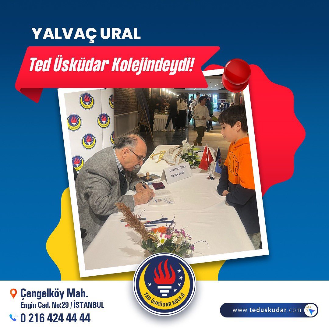 Yalvaç URAL Söyleşi ve İmza Günü