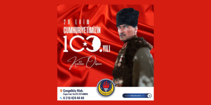 CUMHURİYETİMİZİN 100. YILI KUTLU OLSUN