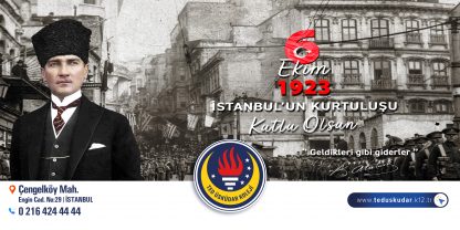 İstanbul’un Kurtuluşunun 100.yılı Etkinliği