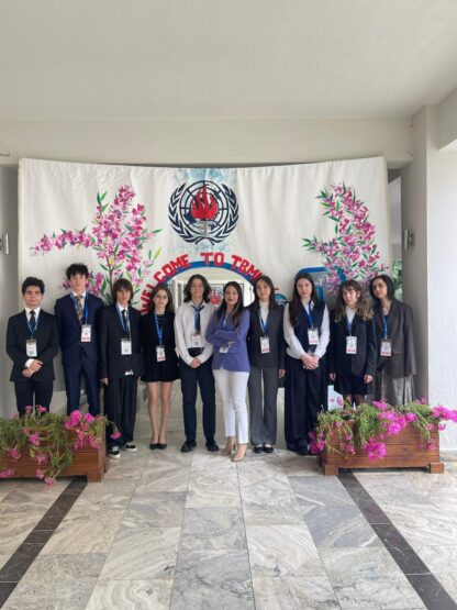 TED Üsküdar College MUN Club students proudly represented our school at TED Bodrum MUN (TBMUN’25).