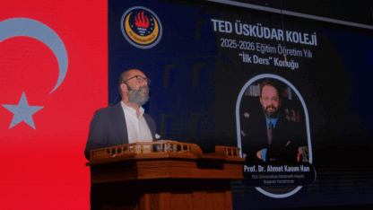 2025-2026 Eğitim Öğretim Yılı’na Prof. Dr. Ahmet Kasım Han’ın “İlk Ders” konuşmasıyla başladık.