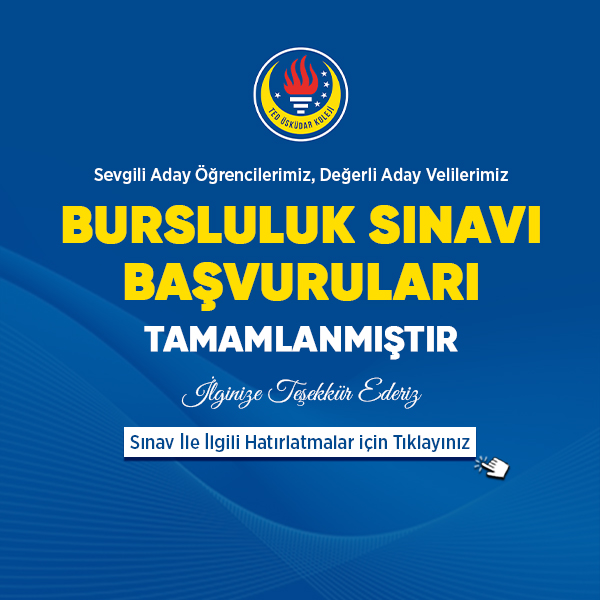 BURSLULUK BAŞVURULARI TAMAMLANMIŞTIR