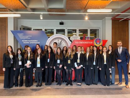 MUN Kulübü öğrencilerimiz TEDUTRAIN’26 etkinliğine katıldılar!